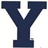 3 Inch BYU Cougars Y Logo Decal Brigham Young University Removable Wall Sticker Art NCAA Home Room Decor 2 by 3 Inches