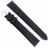 19mm Milano Black Genuine Lizard Unstitched Mens Watch Band 753 634 X-LONG view 2