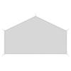Snow Peak Hexa Ease 1 Ground Sheet, Water Resistant, Polyethylene, L 6.8' W 4.2', Camping, Backpacking view 1