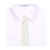 BUYYOURTIES Off- White Infant Boys Necktie with Easy to remove band view 2