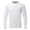 Gill Mens UV Tec Long Sleeve T-Shirt Top - 50+ UPF Sun Protection, Lightweight & Quick-Dry (White, XL) view 1