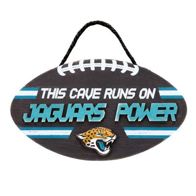 NFL Jacksonville Jaguars Football PowerWood, Team Colors, One Size