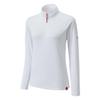 Gill Womens UV Tec Long Sleeve Zip T-Shirt - 50+ UV Sun Protection (White, 4) view 4