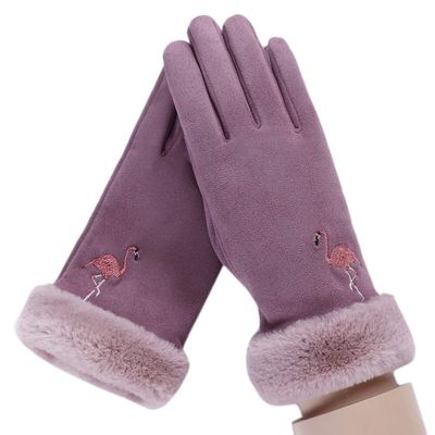 Ealafee Winter Gloves for Women Warm Mittens for Juniors Short Driving Gloves for Women