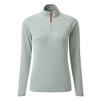 Gill Womens Long Sleeve UV Tec Zip Top - Lightweight, Quick Drying & 50+ UV Protection (Medium Grey, 8) view 1