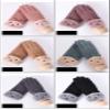 Ealafee Short Winter Gloves for Women Warm Mittens Womens Cycling Gloves Driving Gloves view 3