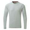 Gill Mens UV Tec Long Sleeve T-Shirt Top - 50+ UPF Sun Protection, Lightweight & Quick-Dry (Medium Grey, S) view 1
