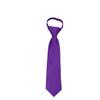 BUYYOURTIES Violet Purple Infant Boys Necktie with Easy to remove band view 1