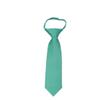 BUYYOURTIES Seafoam Green Infant Boys Necktie with Easy to remove band view 1