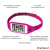 Amphipod SmartView Waistpack, Touch-Screen Phone Compatible Storage for Running, Jogging & Walking, Men & Women - Pink - XL view 2