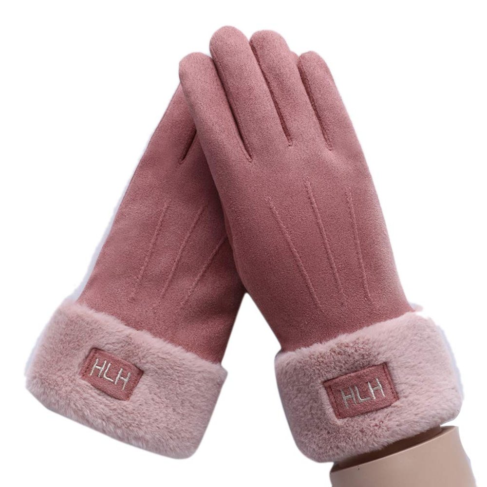 Ealafee Warm Gloves for Women Cold Weather Mittens Touch Screen Skiing Gloves for Girls