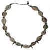 1 REAL COW SHELL NECKLACE/CHOKER WITH SPIKES - CLOSEOUT SALE view 2