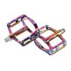 Xpedo Spry Flat Bicycling Pedals | Aluminum Body, 11mm Low-Profile, 106x100mm Platform, 28 Replaceable Steel Pins | MTB Trail/Enduro | Oil Slick view 4