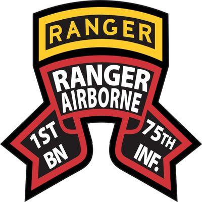 1st Battalion 75th (RGT) Ranger Airborne Decal