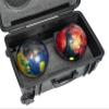 Case Club 2 Bowling Ball Heavy Duty Travel Case - Store, Organize & Protect up to 2 Bowling Balls, Shoes, and Accessories in a Hard-Sided, Lockable, Rolling Travel Case view 1