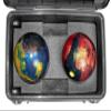 Case Club 2 Bowling Ball Heavy Duty Travel Case - Store, Organize & Protect up to 2 Bowling Balls, Shoes, and Accessories in a Hard-Sided, Lockable, Rolling Travel Case view 2