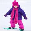 Boao Kids Snow Ski Mittens Winter Gloves Warm Waterproof Mittens Gloves for Girls and Boys(for 3-6 Years Old,Goldfish,Purple) view 3