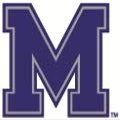 2 Inch UM Tigers M Logo Decal University of Memphis Tiger Removable Wall Sticker Art NCAA Home Room Decor 2 by 1 1/2 Inches
