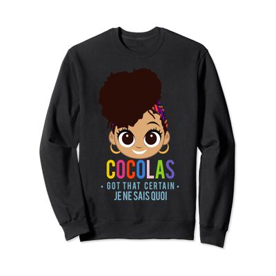 Afro Dominican Doll Black Girl Sweater Sweatshirt
