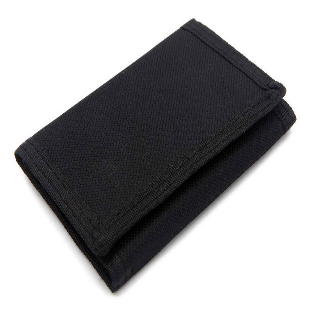JONYEE Kids Wallet for Boys and Girls, Novelty Wallet for Boys Ages 5-7, Camo Teen Wallet for Kids Birthday Gifts (Black)