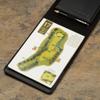 TORRO Golf Scorecard and Yardage Book Holder  Genuine Leather Golf Scorecard and Yardage Wallet with Pencil Loop (Black) view 4