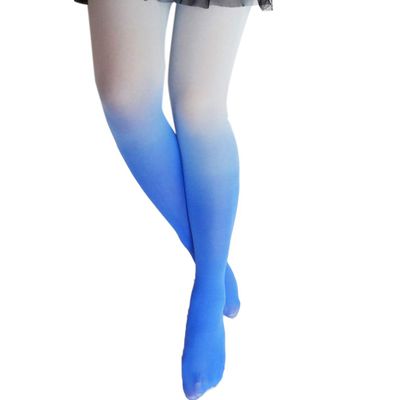 Ealafee Womens Leggings Sexy Summer Socks Long Tight Ombre Pantyhose Plus Size Stockings