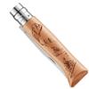 Opinel No8 Stainless Steel Pocket Knife - Alpine Adventures Collection - Mountain Biking view 4