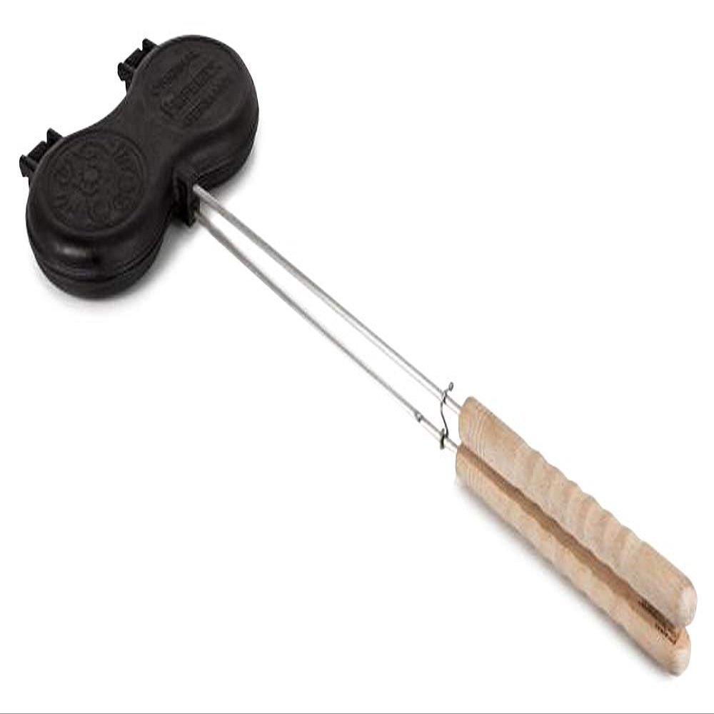 Petromax 13195 Burger Iron for Outdoor Camping, Barker, Double Sided