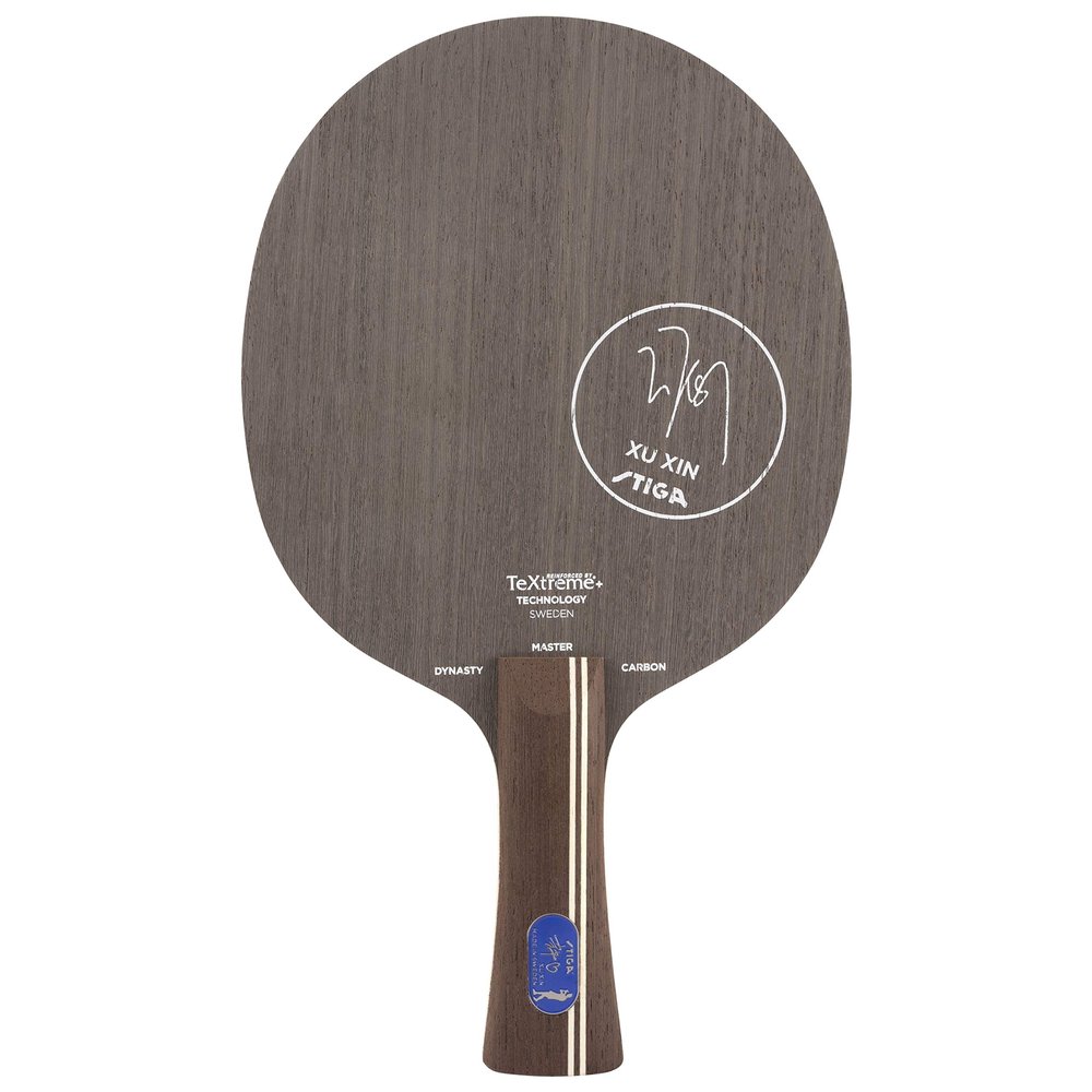 STIGA Unisex's Dynasty Carbon Xu Xin Edition Classic Table Tennis Blade, Wooden, One Size