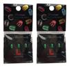 LSTYLE Dart Flight Accessory: Champagne Ring Premium Metal - Forest Green 2 Pack view 1