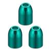 LSTYLE Dart Flight Accessory: Champagne Ring Premium Metal - Forest Green 2 Pack view 3