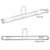 Wall Mount Bag Holder in Chrome Plated Steel 12 W x 2.25 D X 4 H Inches view 3