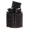 High Speed Gear - Duty Double Pistol Taco MOLLE Mag Pouch, Police Gear & Military Gear, Tactical Magazine Pouch for Professionals (Black) view 1