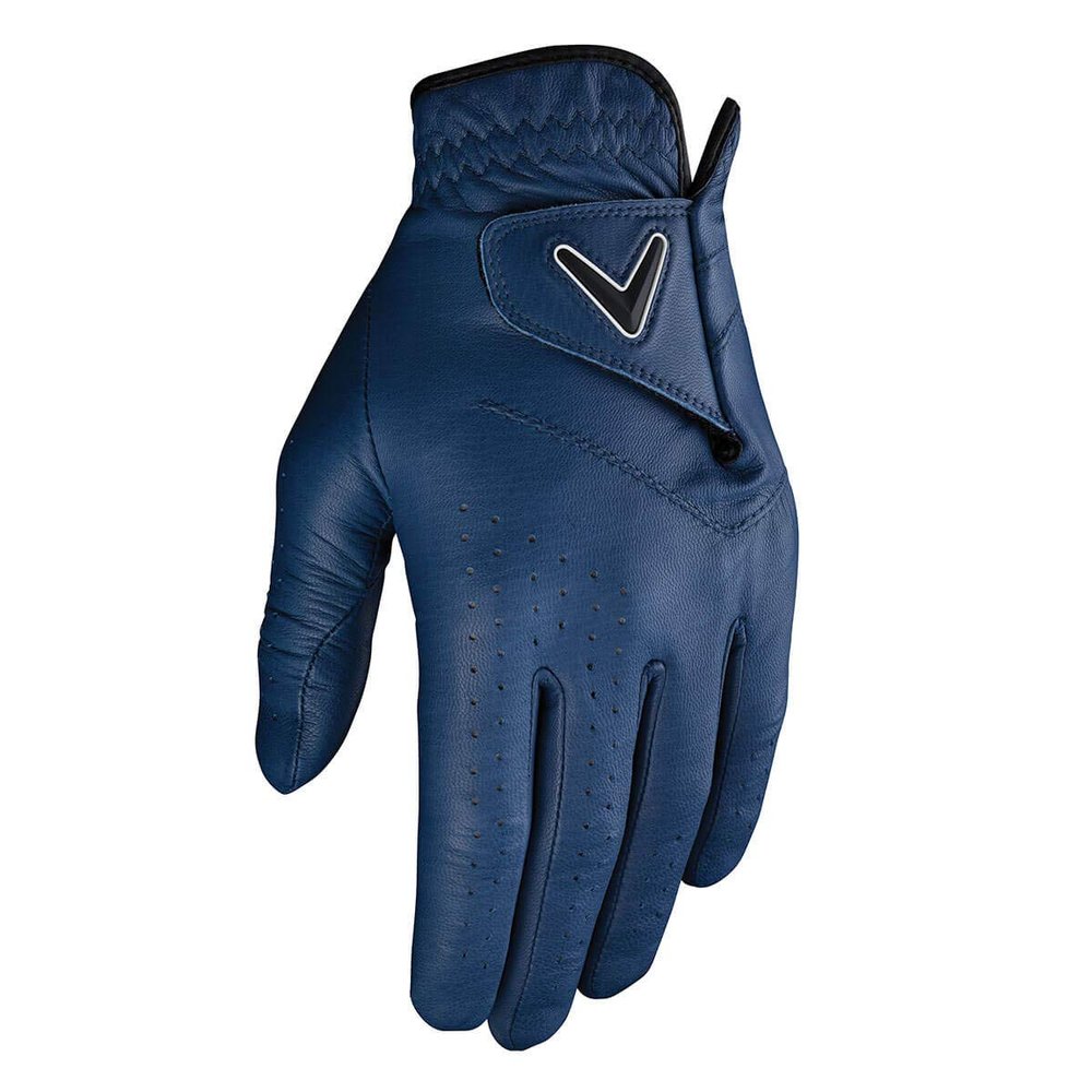 Callaway Golf Opti Color Glove (Worn on Left Hand, Standard, Medium/Large, Navy)