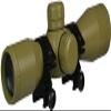 DB TAC TAN Anodize Finished 4X32 Compact Mil-Dot .223 .308 Scope with Rings view 2
