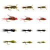 12 Prince Nymph/Beadhead Gold Ribbed Hare's Ear/Rubber Legged Hare's Ear Mayfly Fly Lure Assotment for Trout Fly Fishing Flies view 1