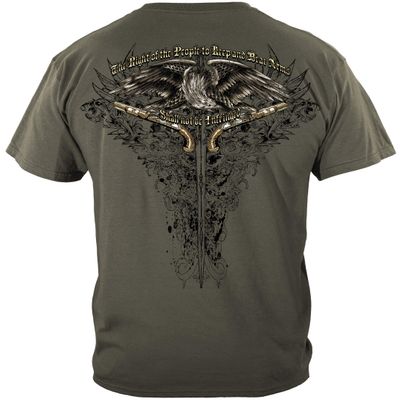 2nd Amendment 2Nd Amendment Eagle Tatto T-Shirt ADD-RN2256-5XL