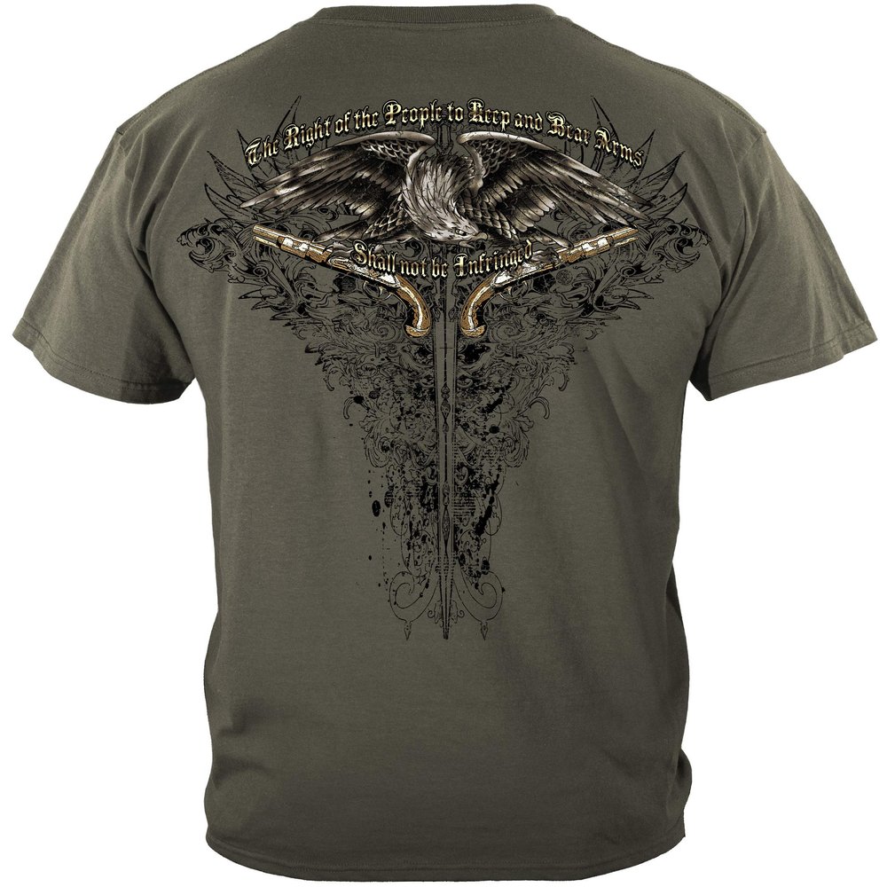 2nd Amendment 2Nd Amendment Eagle Tatto T-Shirt ADD-RN2256-5XL