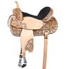 HILASON Western Horse Saddle American Leather Treeless Trail Barrel | for Horses view 1