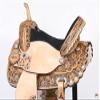 HILASON Western Horse Saddle American Leather Treeless Trail Barrel | for Horses view 4