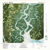 YellowMaps Brunswick East GA topo map, 1:24000 Scale, 7.5 X 7.5 Minute, Historical, 1979, Updated 1980, 29 x 24 in - Tyvek view 1