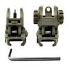 DB TAC Polymer Front and Rear Sight OD Green Color view 2