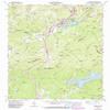 YellowMaps Zirconia NC topo map, 1:24000 Scale, 7.5 X 7.5 Minute, Historical, 1946, Updated 1991, 26.7 x 21.9 in - Polypropylene view 1