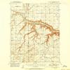 YellowMaps Timber Coulee MT topo map, 1:62500 Scale, 15 X 15 Minute, Historical, 1950, 20.7 x 16.9 in - Polypropylene view 1