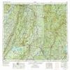 YellowMaps Rome GA topo map, 1:250000 Scale, 1 X 2 Degree, Historical, 1958, Updated 1974, 22 x 32.1 in - Polypropylene view 1