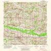YellowMaps Collierville TN topo map, 1:62500 Scale, 15 X 15 Minute, Historical, 1943, Updated 1964, 21 x 17 in - Polypropylene view 1