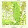 YellowMaps Eastover SC topo map, 1:62500 Scale, 15 X 15 Minute, Historical, 1943, Updated 1953, 20.7 x 17 in - Polypropylene view 1