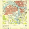 YellowMaps Norfolk South VA topo map, 1:24000 Scale, 7.5 X 7.5 Minute, Historical, 1948, 28.1 x 22 in - Polypropylene view 1