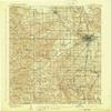 YellowMaps Bloomington in topo map, 1:62500 Scale, 15 X 15 Minute, Historical, 1910, Updated 1931, 19.8 x 16.5 in - Polypropylene view 1