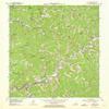 YellowMaps Blackey KY topo map, 1:24000 Scale, 7.5 X 7.5 Minute, Historical, 1954, Updated 1973, 27 x 22 in - Polypropylene view 1